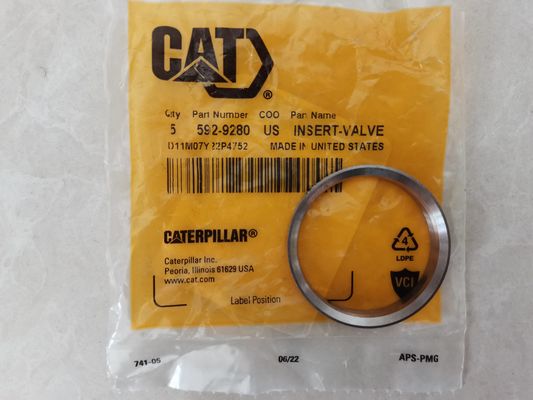 Siège de valve de moteur d'excavatrice de pièces de rechange de C13 C11 CAT 592-9280 260-4855