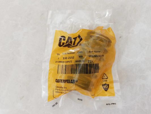 332-2152 ressort de soupape de moteur diesel adapté aux besoins du client par pièces de rechange de 345C