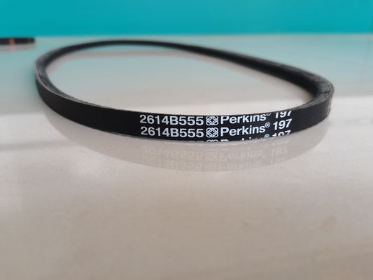 Courroie du ventilateur adaptée aux besoins du client 981-209 2614B555 de PVC de Perkins Engine Parts