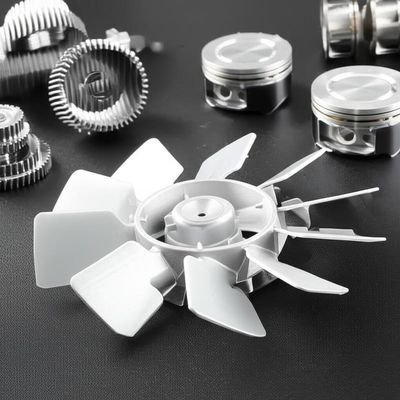 Pièces détachées de moteur à 4 temps avec lame de ventilateur en argent