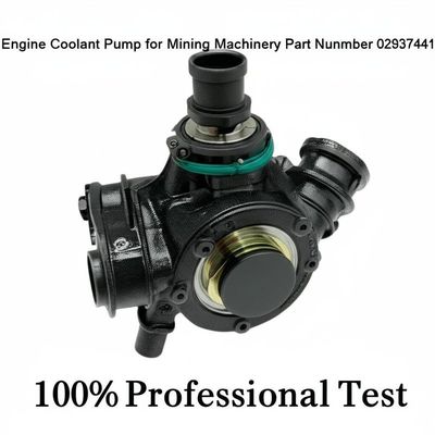 Pompes de liquide de refroidissement pour machines minières numéro de pièce 02937441 100% essai professionnel